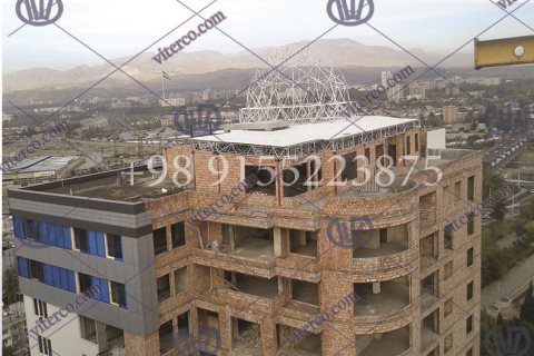 گروه سازه فضایی ویتر | گروه سازه فضایی ویتر، مجری سازه فضایی و ...سازه فضاکار بنت هاوس برج های سعدی تاجیکستان