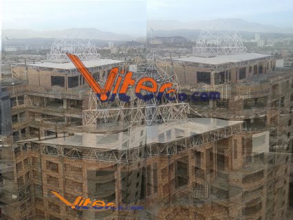 سازه فضاکار پنت هاوس  برج های سعدی تاجیکستان