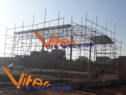 سازه فضایی ایستگاه راه اهن نیشابور
