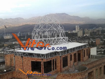 گنبد سازه فضاکار تاجیکستان