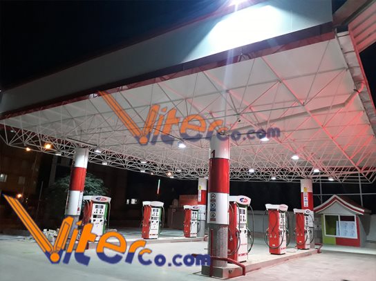 احداث جایگاه سوخت با سازه فضایی